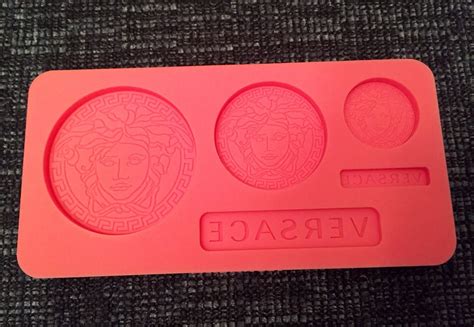 versace logo silicone mold australia|Versace Fondant Mold .